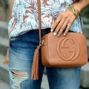 Gucci Soho Disco Bag Camel